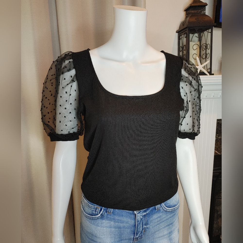 VESTIQUE BROADWAY TOP, BLACK L